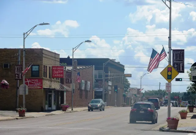 Downtown Spooner, Washburn County