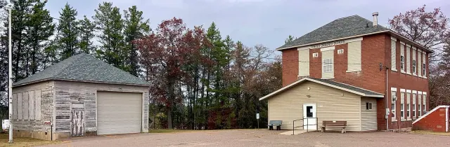 Trego Town Hall, Washburn County